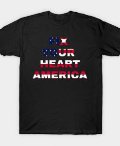 Heart America T-Shirt DA19F1