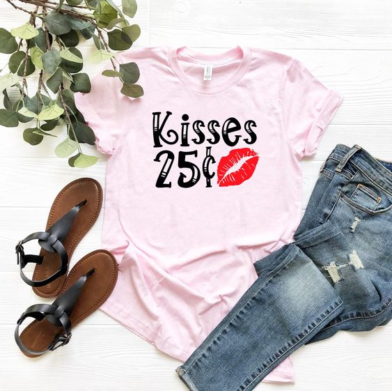 Kisses 25 Cent T-Shirt SR10F1