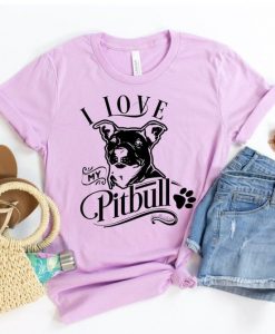 Love Pitbull T-Shirt SR10F1