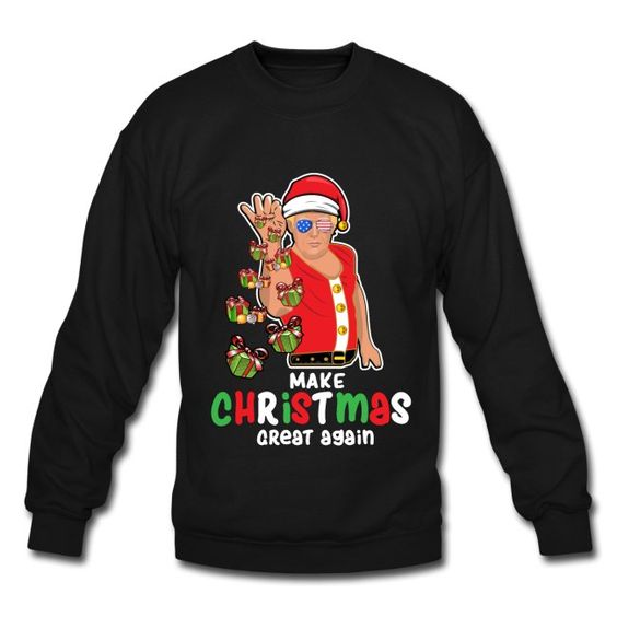 Make Christmas Great Again Sweatshirt UL26F1