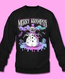 Scary Christmas Snowman Sweatshirt AL3F1