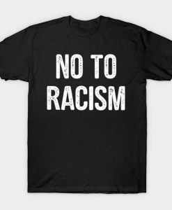 No To Racism T-Shirt AG13F1