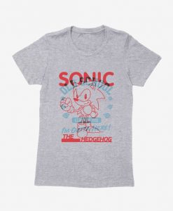 Sonic Old School Layered Womens T-Shirt DA24F1
