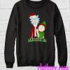 Bad Santa Rick And Morty Christmas Trending Sweatshirt UL3M1
