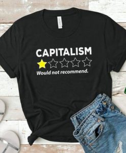 Capitalism Rate T-Shirt SR5MA1