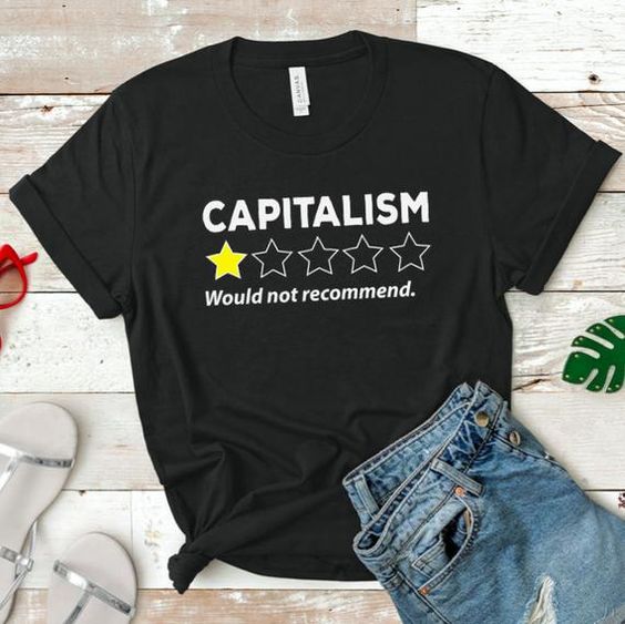 Capitalism Rate T-Shirt SR5MA1