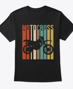 Cool Vintage Motocross T-Shirt AL26MA1