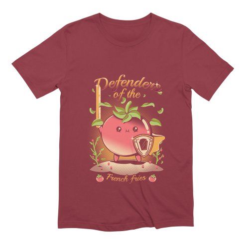 Defenders of the french fries T-Shirt DK15MA