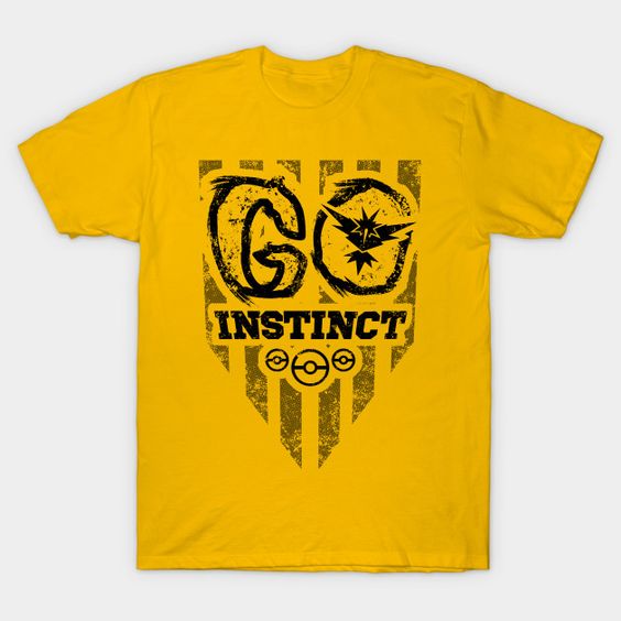 Go Yellow Black Ink T-Shirt GN31MA1