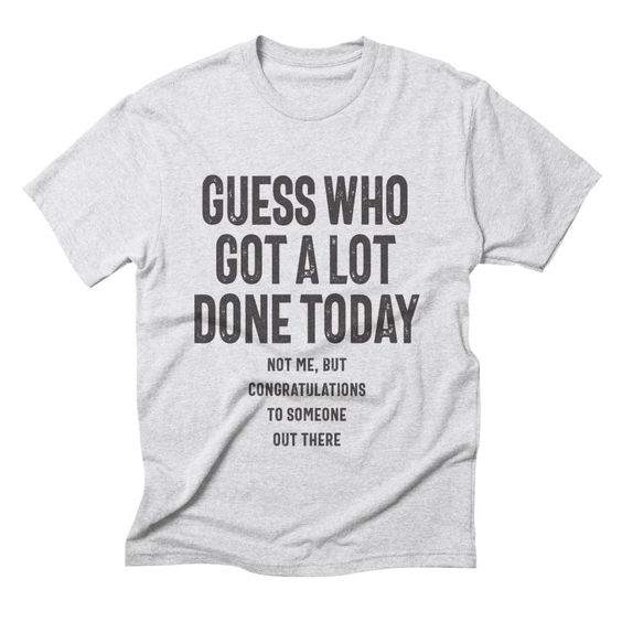 Guess Who Today T-shirt DT13MA1