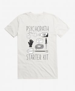 Hot Topic True Crime Psychopath Or Bust T-Shirt AL23MA1