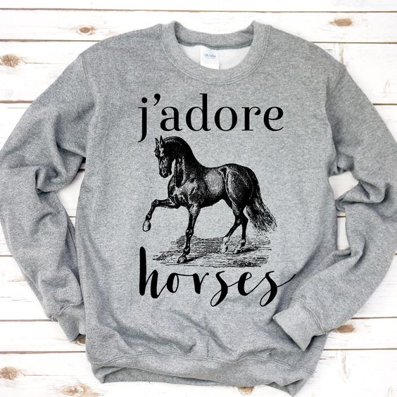 Jadore Horses Sweatshirt EL19MA1