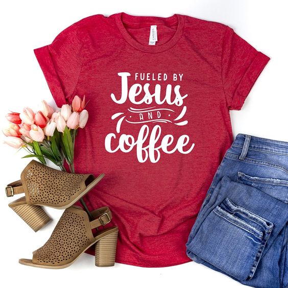 Jesus and Coffee T-Shirt SR2MA1