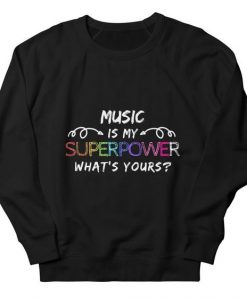 Music Superpower Sweatshirt EL10MA1