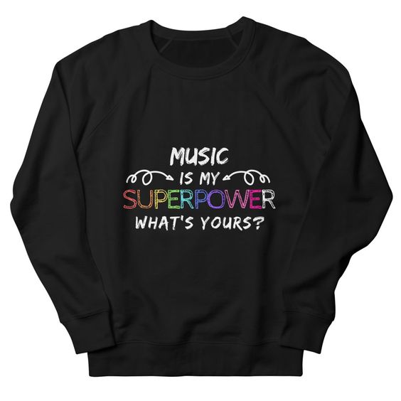 Music Superpower Sweatshirt EL10MA1
