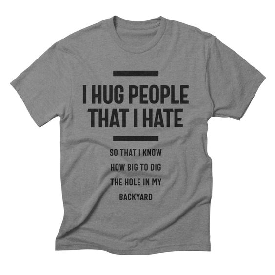People Hate T-shirt DT17MA1
