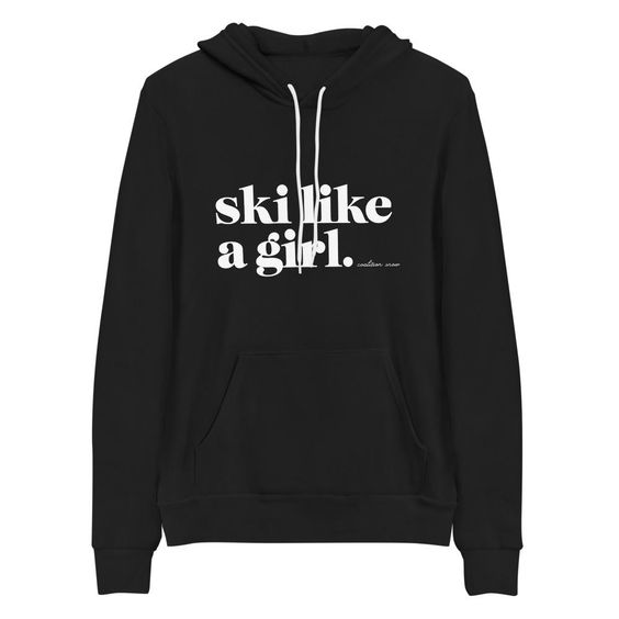 Ski Like A Girl Hoodie DK15MA1