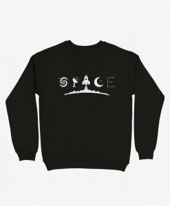 Space Symbols Sweatshirt GN31MA1