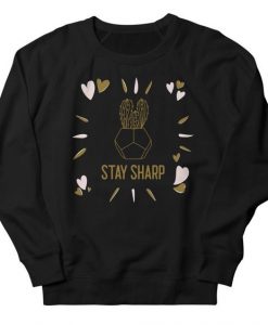 Stay Sharp Cactus Sweatshirt EL10MA1