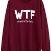 WTF Sweatshirt DT4MA1