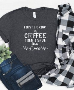 I Drink Coffee T-Shirt SR21A1