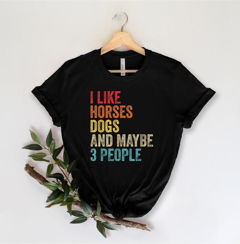 I Like Horses T-Shirt SR24A1