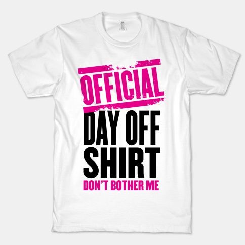 Official Day Off T-shirt SD28A1