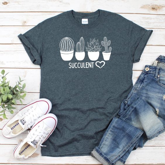 Succulent Love Shirt EL10A1