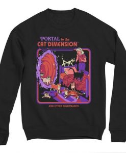 The Cat Dimension Sweatshirt UL27A1