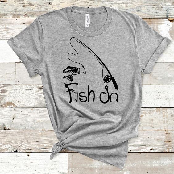 Fish On T-Shirt EL19M1