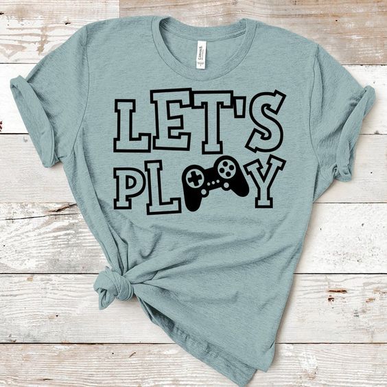 Gamers Play T-Shirt EL19M1