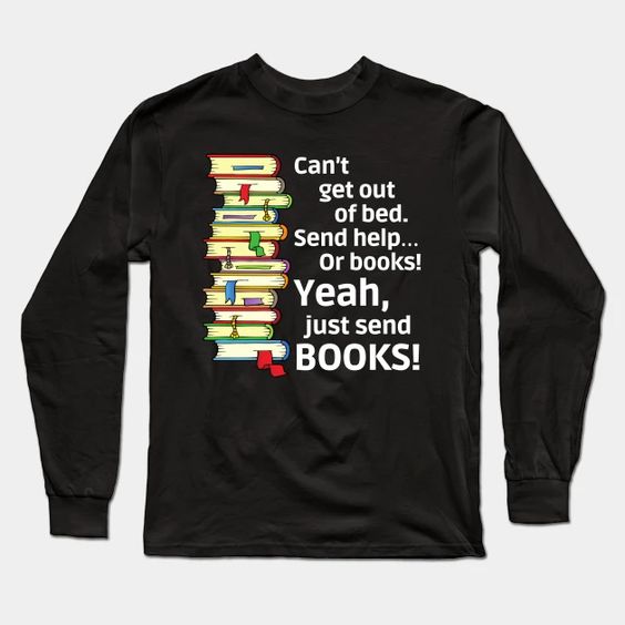 Just Send Books Sweatshirt SR11M1