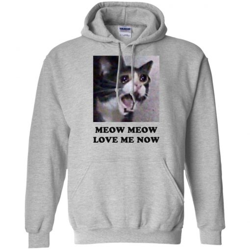 Meow Meow Love Me Now Hoodie