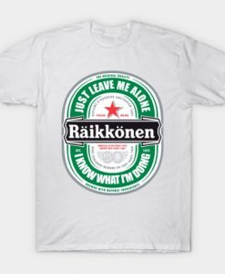 Raikkonen Heineken T Shirt