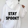 Stay Spooky Back Print Halloween Hoodie