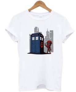 Deadpool Doctor Who T shirt