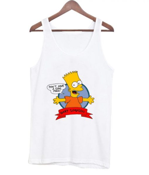 Bart Simpson Don't Have a Cow Tanktop