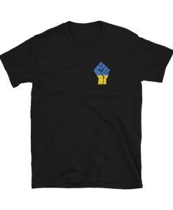 I Stand With Ukraine Pocket Print T-shirt