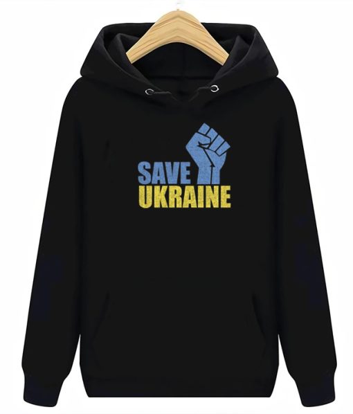 Save Ukraine Graphic Hoodie