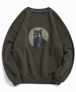 Black Cat Sweatshirt