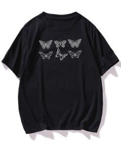 Butterfly Print T-Shirt