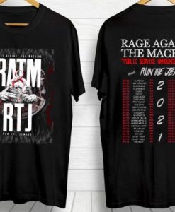 RATM RTJ Public Service Announcement Tour T-Shirt