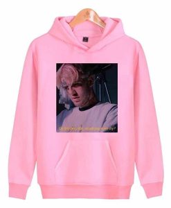 Lil Peep On The Day I Die Would You Even Cry Hoodie