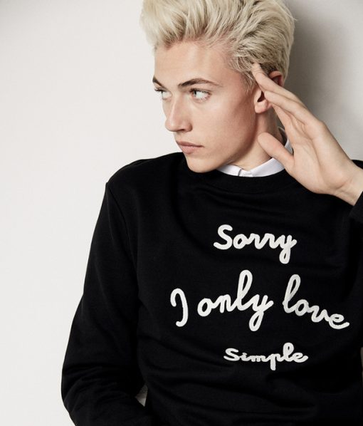 Sorry I Only Love Simple Sweatshirt