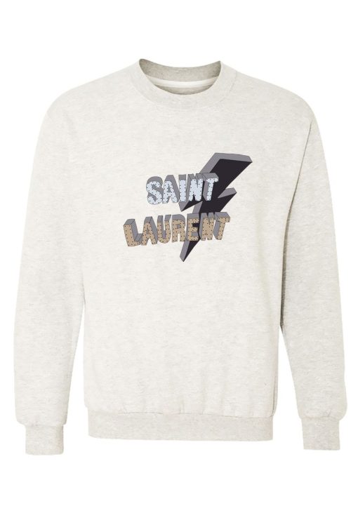 Saint Laurent Thunderbolt Sweatshirt