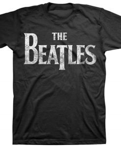 Beatles Logo Distressed T-Shirt