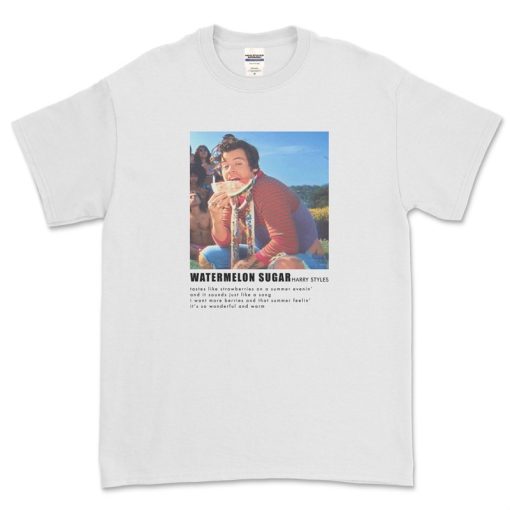 Harry Styles Watermelon Sugar Lyrics T-Shirt