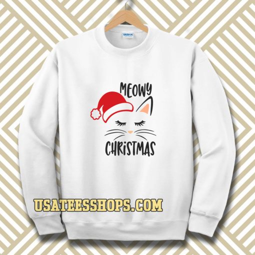 Meowy christmas Sweatshirt