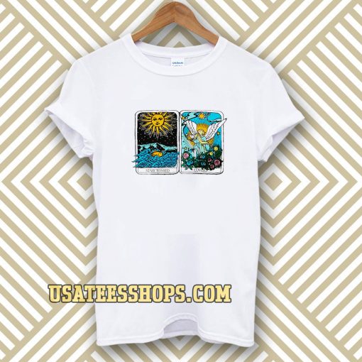 Starcrossed Lover Tarot Card T-Shirt TPKJ3