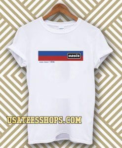OASIS USA Tour 1996 Unisex t-shirt TPKJ3